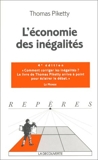 Economie des inégalités - La Découverte - 07/11/2002