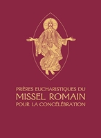 Prières eucharistiques du Missel romain pour la concélébration