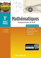 Mathématiques 1re Bac Pro Groupements A et B (2018) Pochette élève