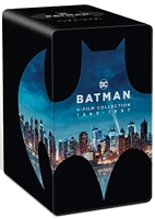 Batman-4 Films Collection 1989-1997 [4K Ultra-HD + Blu-Ray-Édition boîtier SteelBook]