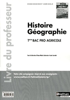 Histoire et Géographie Tle Bac Pro 3 ans agricole