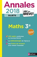 Annales ABC du Brevet Sujets Maths 2018