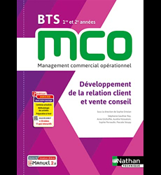 Développement de la relation client et vente conseil - BTS 1 et 2 MCO - Livre + licence élève - 2023