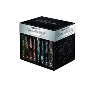 Game of Thrones (Le Trône de Fer) -L'intégrale des Saisons 1 à 8 [4K Ultra-HD-Coffret métal + Boîtiers SteelBook] 