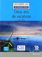 Deux Ans De Vacances - Niveau 2/A2 - Lecture CLE en français facile - Livre + Audio téléchargeable
