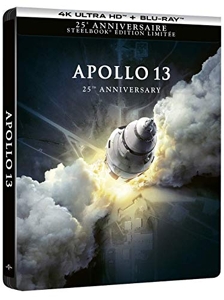 Apollo 13 [4K Ultra HD + Blu-Ray-Édition Limitée SteelBook 25ème Anniversaire] 