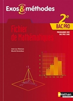 Fichier de Mathématiques - 2e Bac Pro - Nathan - 30/04/2009