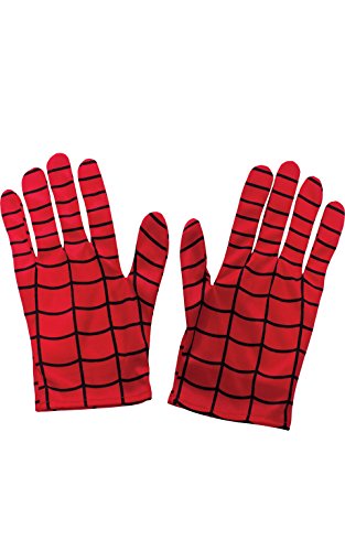 RUBIE'S Officiel Adulte'S Marvel Spider Man Gants-Taille Unique Rouge 