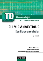 Chimie analytique - Equilibres en solution