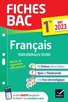 Fiches bac Français 1re générale & techno Bac 2023 - Nouveau programme de Première