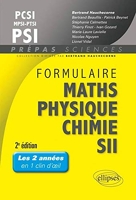 Formulaire Maths Physique Chimie SII MPSI PCSI PTSI PSI