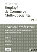 Employé de commerce multi-spécialités CAP - Livre du professeur