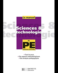 Le manuel de Sciences et technologie du PE