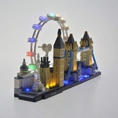 Lego® Architecture Londres avec Big Ben : jeux de construction