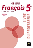 Colibris Français 5e éd. 2016 - Livre du professeur