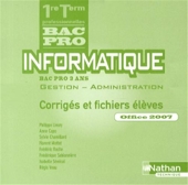 Informatique -Bac pro Gestion-Administration Office 2007 et PGI