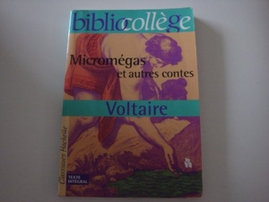 Micromégas et autres contes de Voltaire