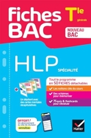 Fiches bac HLP Tle (spécialité) - Bac 2024 - Tout le programme en fiches de révision détachables