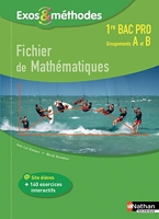Fichier de Mathématiques 1re Bac pro Groupements A et B