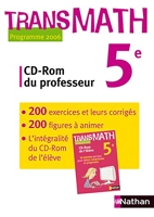 Transmath 5e Cd-Rom Du Professeur 2006