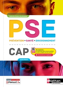 Prévention Santé Environnement - CAP (Acteurs de prévention) - Livre + licence élève - 2022 de Jérôme Boutin
