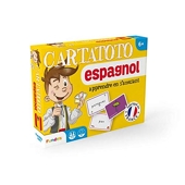 Cartatoto Espagnol - Jeu de 110 Cartes cartonnées plastifiées