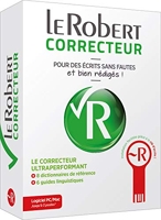 Coffret Le Robert Correcteur - Logiciel PC/Mac 3 Postes - Correction d'orthographe, Dictionnaires et Guides de Français