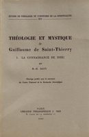 Théologie et mystique