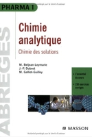 Chimie analytique - Chimie des solutions: POD