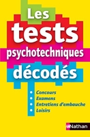 Les tests psychotechniques décodés - 2ème Éditiontests Psychotechniques Livre