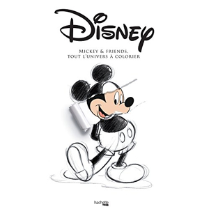 Coloriages mystères Disney - Mickey and friends by Jérémy Mariez