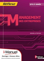 Management des entreprises bts 2 (pochette reflexe) licence numerique eleve i-manuel+ouvrage papier - Livre et licence l'élève