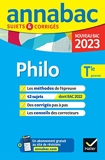 Annales du bac Annabac 2023 Philo Tle générale - Méthodes & sujets corrigés nouveau bac