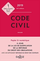 Code civil - Avec 1 supplément réforme du droit des contrats