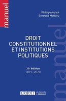 Droit constitutionnel et institutions politiques (2019)