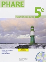Phare Mathématiques 5e - Livre élève - Format compact - Edition 2010