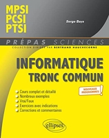 Informatique tronc commun - Mpsi, Pcsi, Ptsi