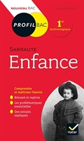Profil - Sarraute, Enfance - Analyse littéraire de l'oeuvre