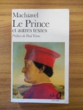 Le Prince et autres textes / Machiavel / Réf54491 - Folio