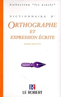 Dictionnaire D'orthographe Et D'expression Écrite