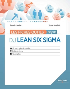 Les fiches outils - Focus du Lean Six Sigma - 44 Fiches Opérationnelles - 115 Illustrations - 50 Exemples. de Romain Hennion
