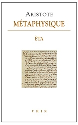 Metaphysique - Livre Èta d'Aristote