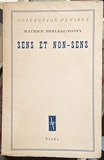 Sens et non-sens - Editions Nagel, 1948,