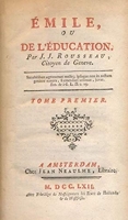 Emile, ou de l' Education par J.J. Rousseau, Citoyen de Geneve