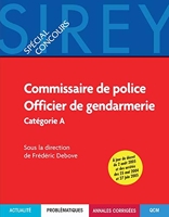Commissaire de police, Officier de gendarmerie - Catégorie A