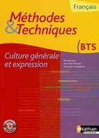 Méthodes et techniques - Culture générale et expression Livre de l'élève - Mthodes & Techniques (1Cdrom)