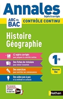 Annales ABC du BAC 2024 - Histoire-Géographie 1re - Sujets et corrigés - Enseignement commun première - Contrôle continu Nouveau Bac (9)