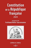 Constitution De La République Française - Dalloz - 17/08/2023
