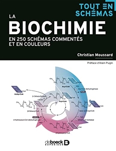 La biochimie en 250 schémas commentés et en couleurs de Christian Moussard