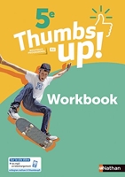 Thumbs up! Anglais 5e - Workbook - Edition 2018